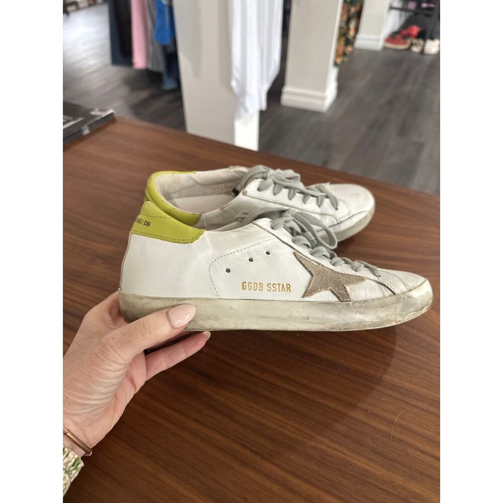 Golden Goose Superstar Leather Sneakers Size 38(8) - Picture 6 of 10